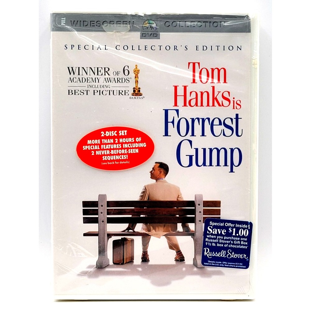 Forrest Gump: Special Collector's Edition DVD 2001 2-Disc Set FACTORY SEALED NEW